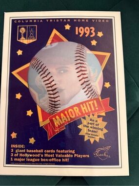 Columbia Tristar 1993 "A League of their own!" Poster - Blue & Gold